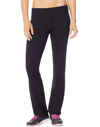 Hanes Women's Sport Performance Pant, Ebony, Large
