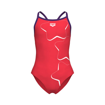 ARENA Girls Performance Star Graphic Light Drop Ba
