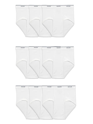 Fruit of the Loom Men's Basic White Multipack Brie