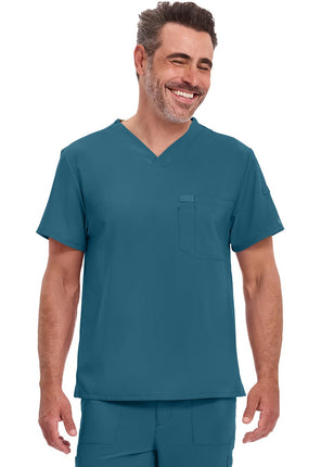 Dickies EDS Essentials Men's V-Neck Solid Scrub To
