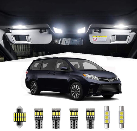 AWALITED 15pcs Sienna Interior LED Lights Kit Supe
