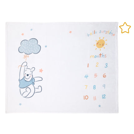 Disney Winnie the Pooh White, Yellow, and Aqua Sup