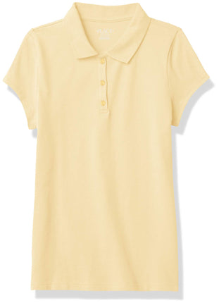 The Children's Place Girls' Uniform Pique Polo, Pa