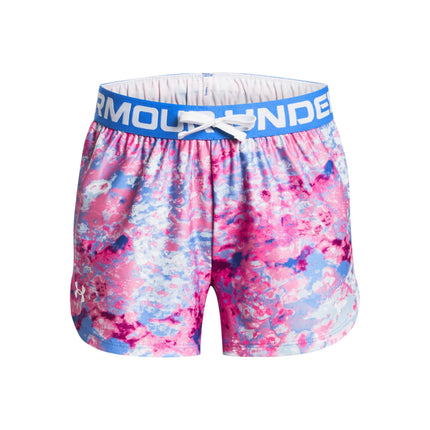 Under Armour Girls' Play Up Shorts, (464) Water /