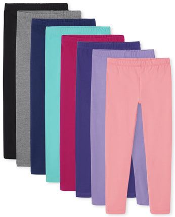 The Children's Place Girls' Fashion Leggings, Aqua