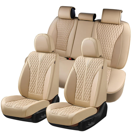 Coverado Car Seat Covers Full Set, Waterproof Napp