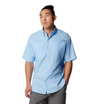 Columbia Mens Tamiami Ii Short Sleeve Shirt, Sail,