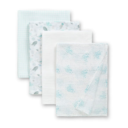 Delta Children 100% Cotton Muslin Baby Receiving B