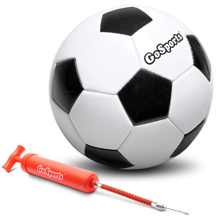 GoSports Classic Soccer Ball - Size 5 - with Premi