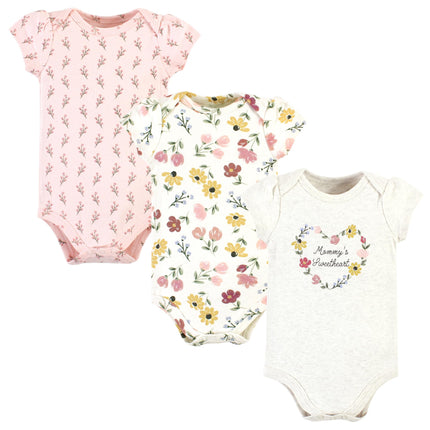 Hudson Baby Unisex Baby Cotton Bodysuits, Soft Pai