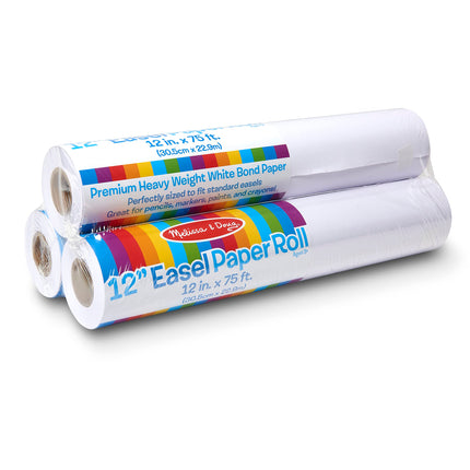 Melissa & Doug Tabletop Paper Roll Bundle (3 Rolls