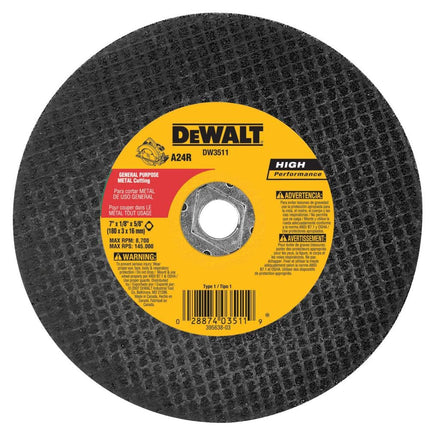 DEWALT 7-Inch Metal Cutting Blade, 5-Pack (DW3511B