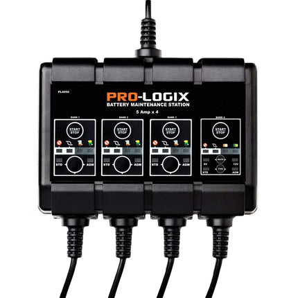 Clore Automotive PL4050, Pro-Logix 4-Bank, 20-Amp