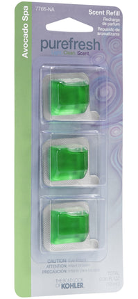 KOHLER K-7766-NA Refill Scent Packs for Purefresh