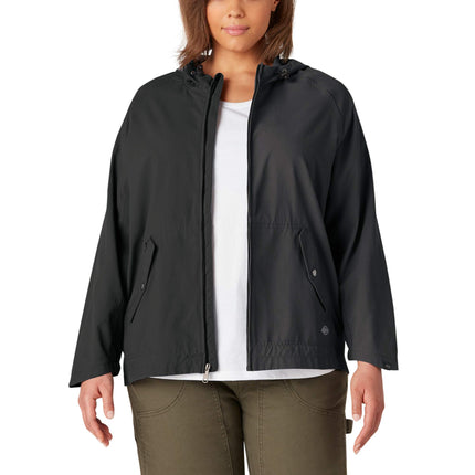 Dickies Women's Plus Size Performance Hooded Rain