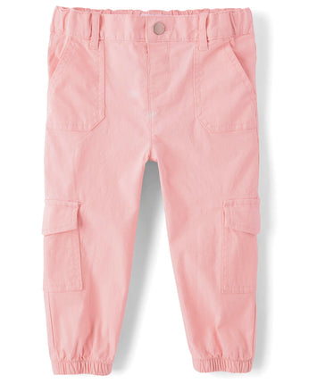 The Children's Place Baby Girls' Cargo Jogger Pant