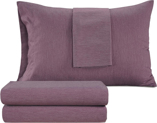 IZOD - Melange Performance Cotton Sheet Set, Durab