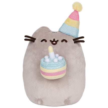 GUND - Pusheen Birthday Cake Plush. 9.5-inches