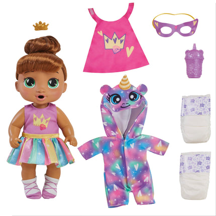 Baby Alive Super BFF Sophia Sparkle Brown Hair Dre