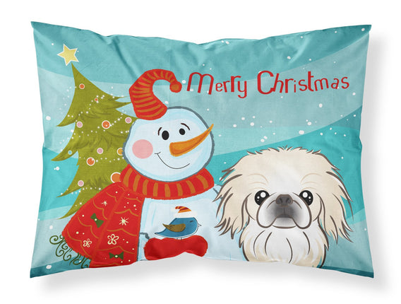 Caroline's Treasures BB1841PILLOWCASE Snowman with