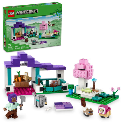 LEGO Minecraft The Animal Sanctuary Building Set,