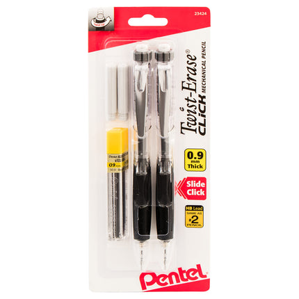 Pentel Twist Erase CLICK Automatic Pencil with 2 E
