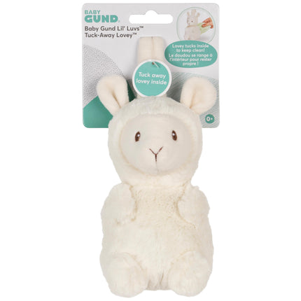 GUND Baby Lil’ Luvs Tuck-Away Lovey, Liam Llama, U
