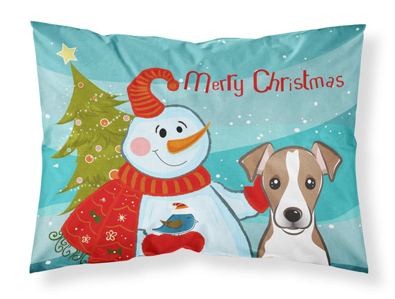 Caroline's Treasures BB1880PILLOWCASE Snowman with