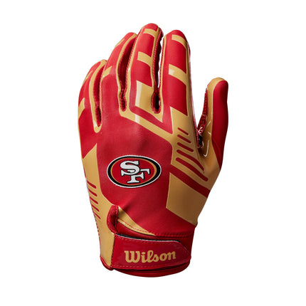 Wilson NFL Stretch Fit Football Gloves - Adult, Sa