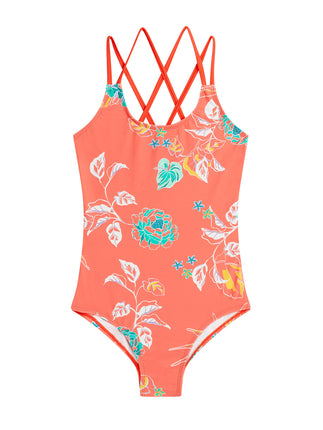 Kanu Surf Girls' Reese UPF 50 Beach Sport Criss-Cr