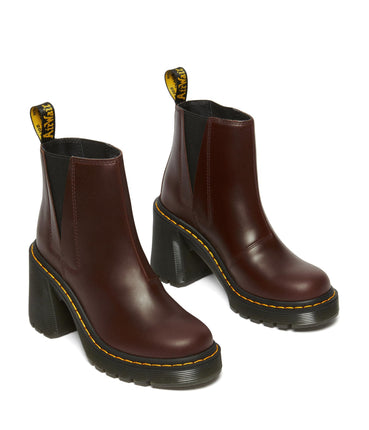Dr. Martens womens Spence Fashion Boot, Dark Brown