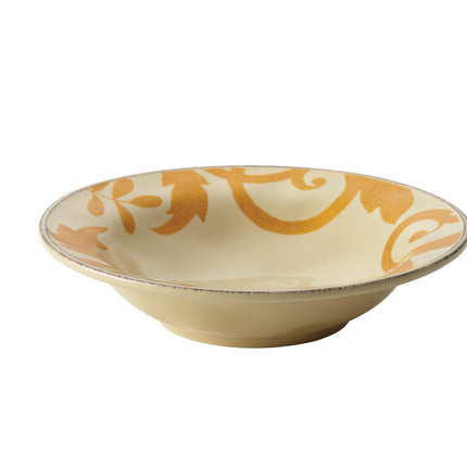 Rachael Ray Dinnerware Gold Scroll 10-Inch Round S