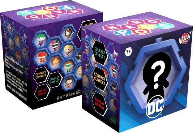 Mattel NANO PODS Connectable Collectable DC Univer