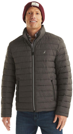 Nautica Men's Reversible Quilted Puffer Jacket –Mi