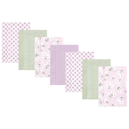 Hudson Baby Unisex Baby Cotton Flannel Burp Cloths