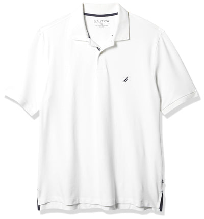 Nautica Men's Big & Tall Stretch Pique Polo Shirt,