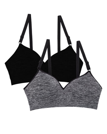 Fruit of the Loom Women's Seamless Wire Free Push-
