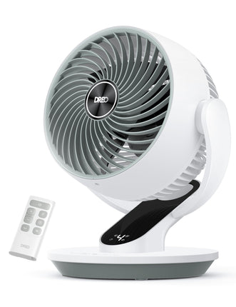 Dreo Oscillating Fan for Bedroom, 9 Inch Quiet Tab