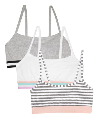 Fruit of the Loom Girls' Cotton Spaghetti Strap Sp