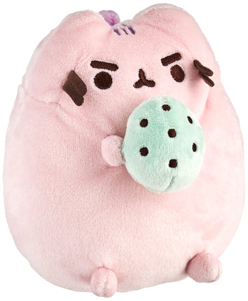 GUND Pusheen Cotton Candy Standing with Egg Soft T