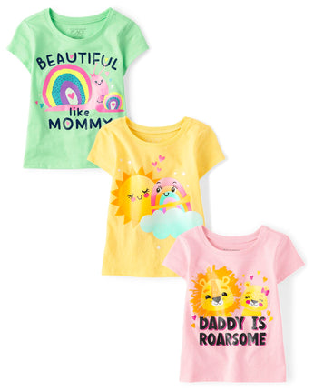 The Children's Place Baby Toddler Girl Short Sleev