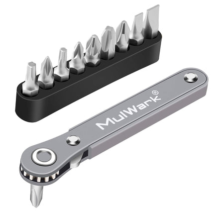 MULWARK 11pc 1/4 Mini Ratchet Wrench Close Quarter