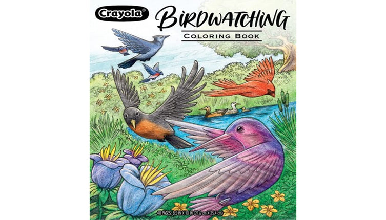 Crayola Bird Coloring Book (40pgs), Adult Coloring