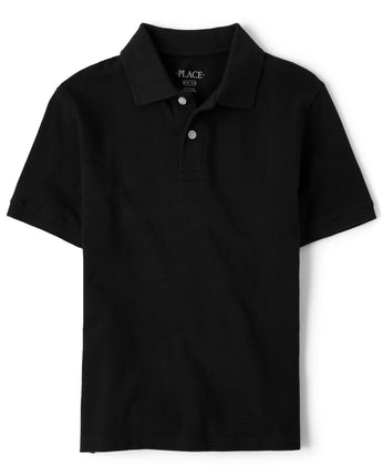 The Children's Place Boys' Uniform Short Sleeve Pi