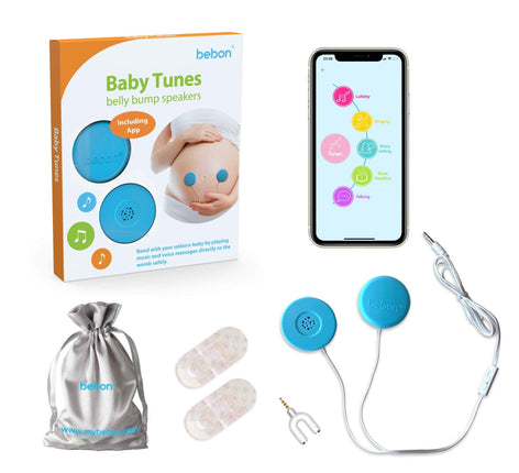 Baby-Bump Headphones – Plays and Shares Music, Sou