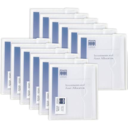 Avery Translucent Document Wallet, Clear Travel Do