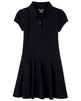 The Children's Place Girls' Uniform Pique Polo Dre