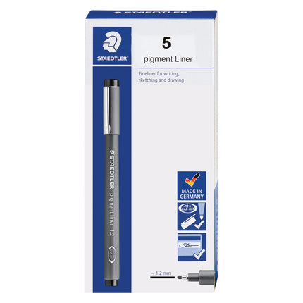 STAEDTLER Pigment Liner, Fineliner Pen for Drawing