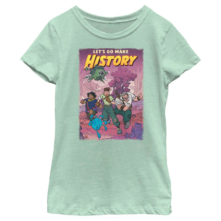 Disney Strange World History Girls Short Sleeve Te