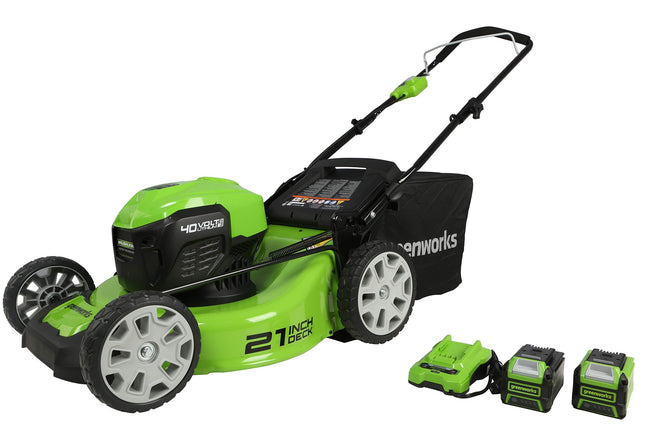 Greenworks 40V 21" Cordless Brushless Push Mower,